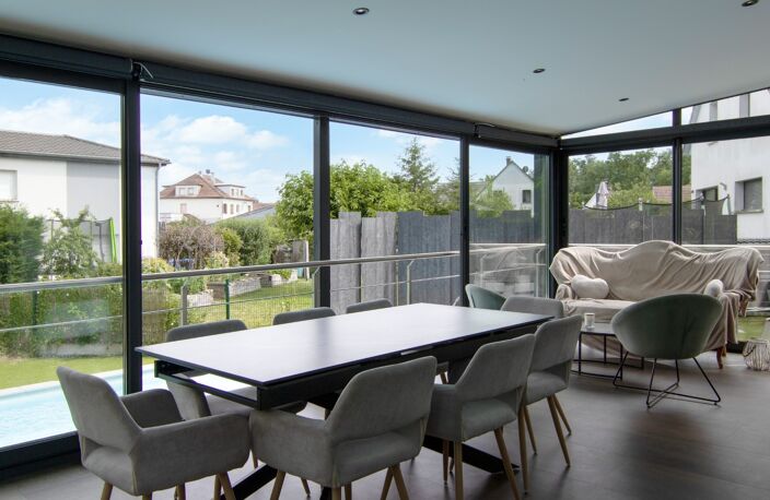 WITTELSHEIM (68): Maison à vendre 7 pièces garage jardin piscine jacuzzi — photo 2