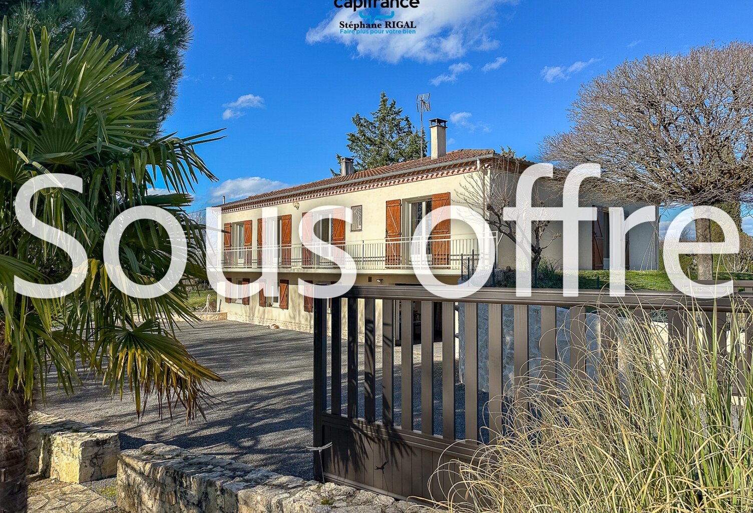 Maison à vendre 8 pièces MONTAYRAL (47) de 185 m2 sur un terrain de 3642 m2 — photo 1