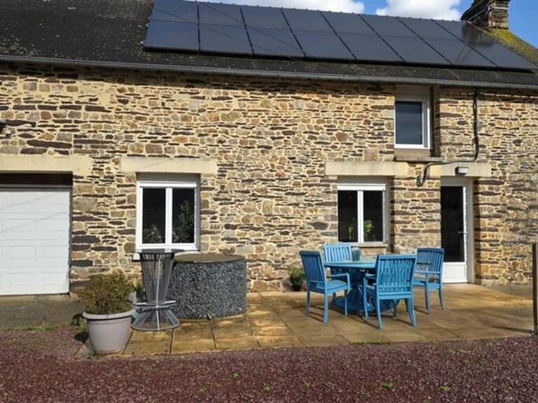 A Vendre Maison longère en pierre de 200 m² - 7 pièces + gite à  PLELAN LE GRAND (35) — photo 1
