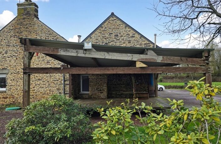 A Vendre Maison longère en pierre de 200 m² - 7 pièces + gite à  PLELAN LE GRAND (35) — photo 3