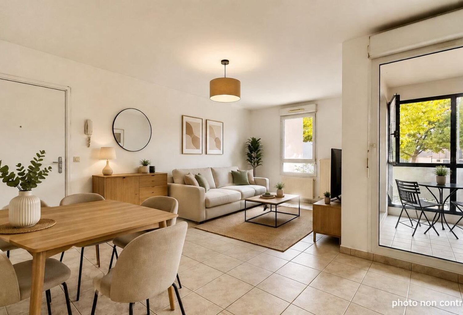 Appartement T3 de 58 m² avec jardin d'hiver — Résidence Vert Calade — photo 1