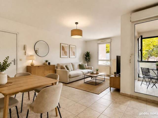 Appartement T3 de 58 m² avec jardin d'hiver — Résidence Vert Calade — photo du bien