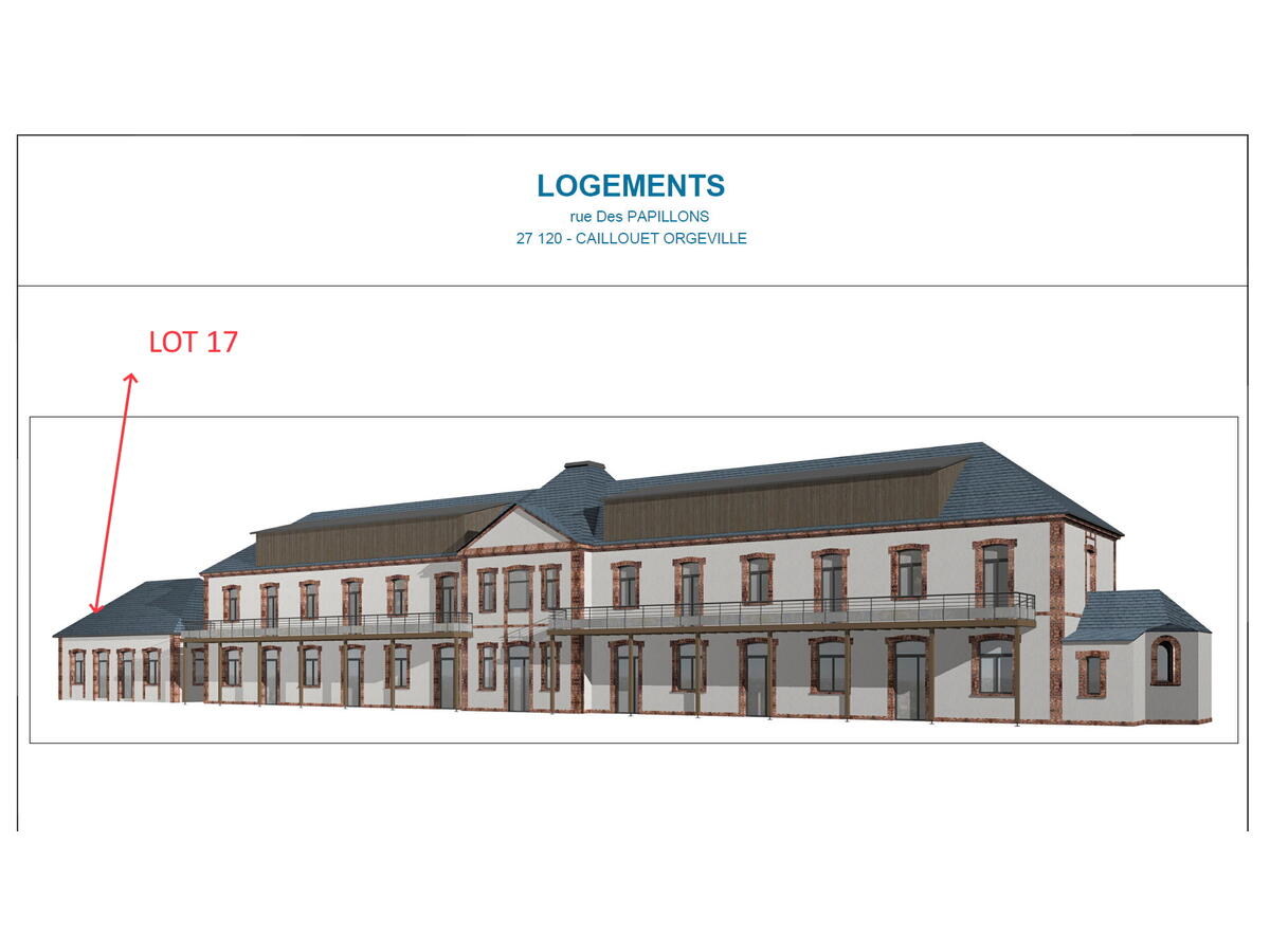 Appartement  T4 à vendre Caillouet-Orgeville 27120
