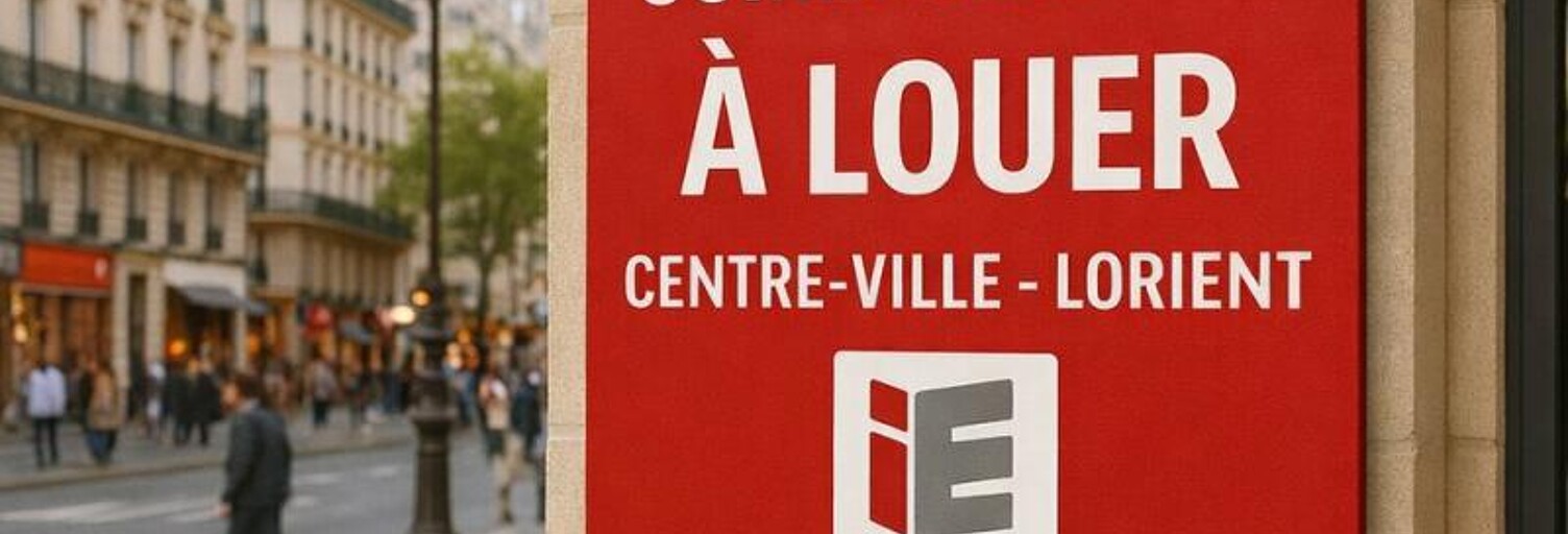 Commerce  440 m² à louer à Lorient (56100)