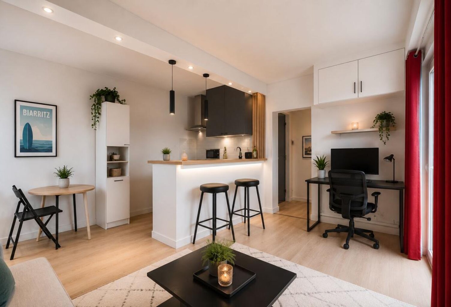 Appartement à vendre - Grand T2 centre-ville d'Hossegor — photo 1