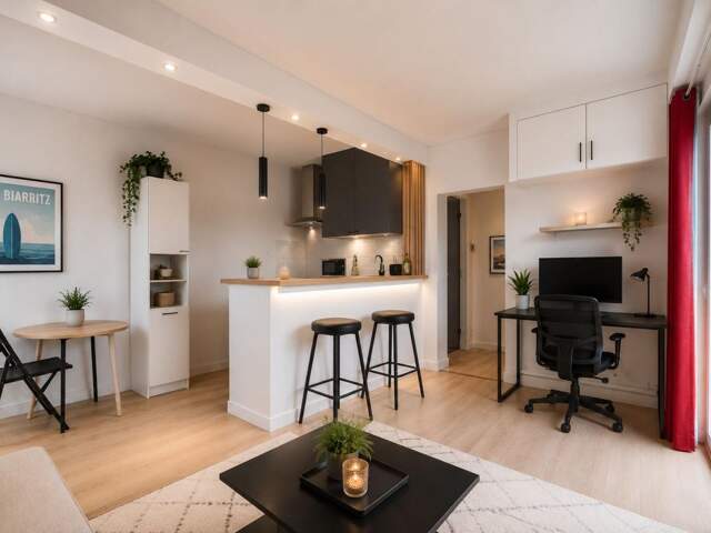 Appartement à vendre - Grand T2 centre-ville d'Hossegor — photo du bien
