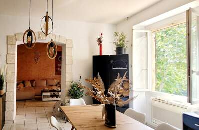 FABREZAN  -  Maison T5 rénovée avec plafond seigneurial du XIIIe siècle — photo du bien