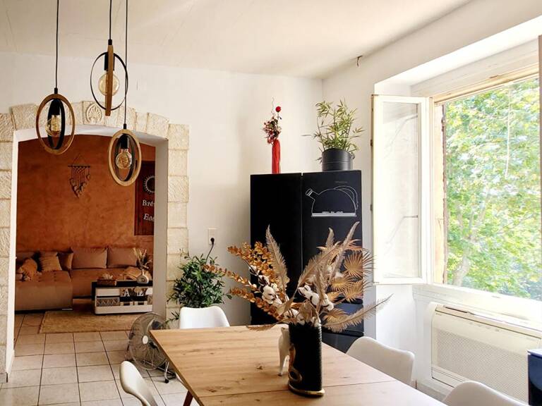 FABREZAN  -  Maison T5 rénovée avec plafond seigneurial du XIIIe siècle — photo 1
