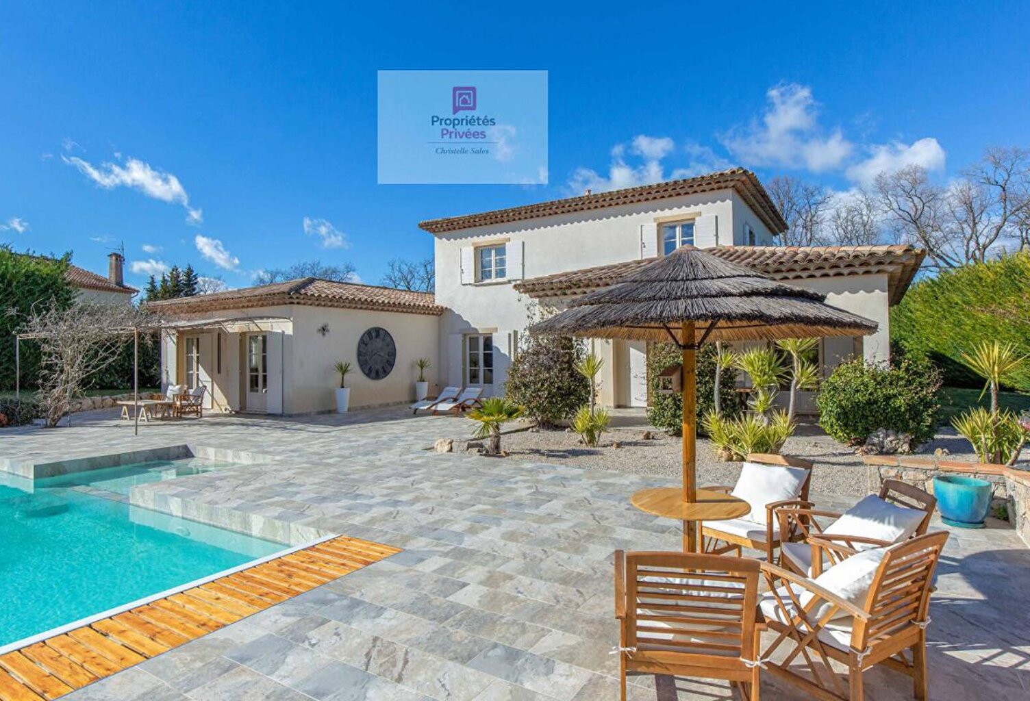 Maison contemporaine 250 m² avec piscine  Callian / Montauroux Calme absolu — photo 1