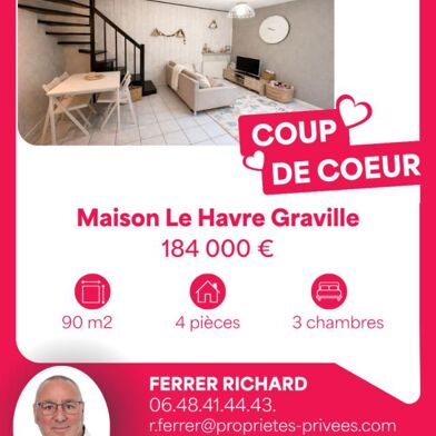 Maison 4 pièces 184000 €