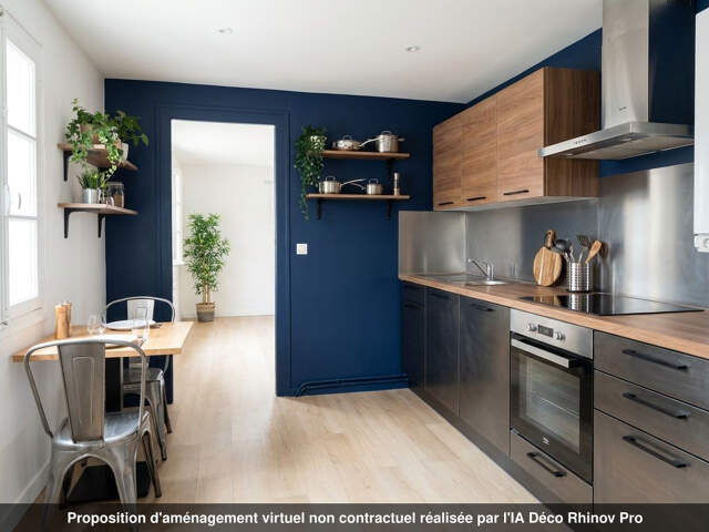 Appartement de 23 m² à l'Hôtel de Cuillé — photo du bien