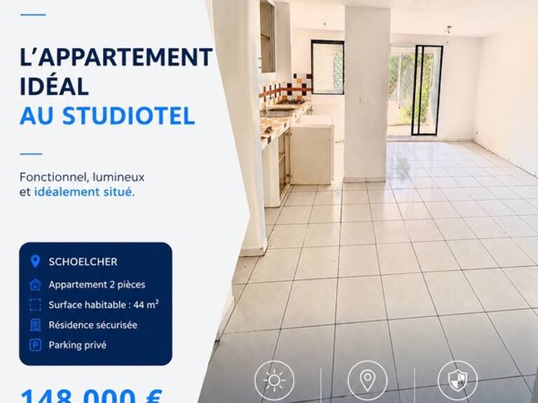  SCHOELCHER – Résidence sécurisée STUDIOTEL (97233) — photo 1