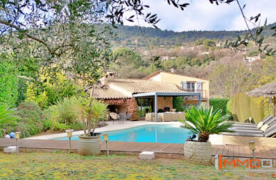 Le Tignet (Alpes Maritimes), villa 4 chambres, piscine, parcelle — photo du bien
