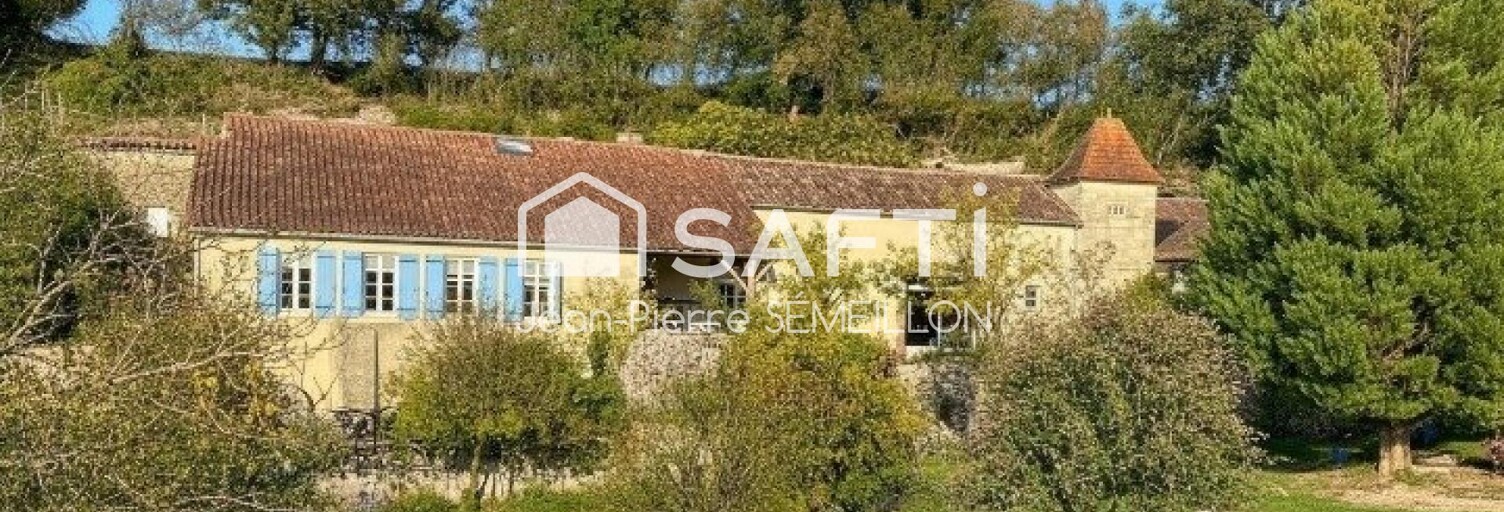 Maison 8 Pièces 222 m² à vendre à Moncrabeau (47600)