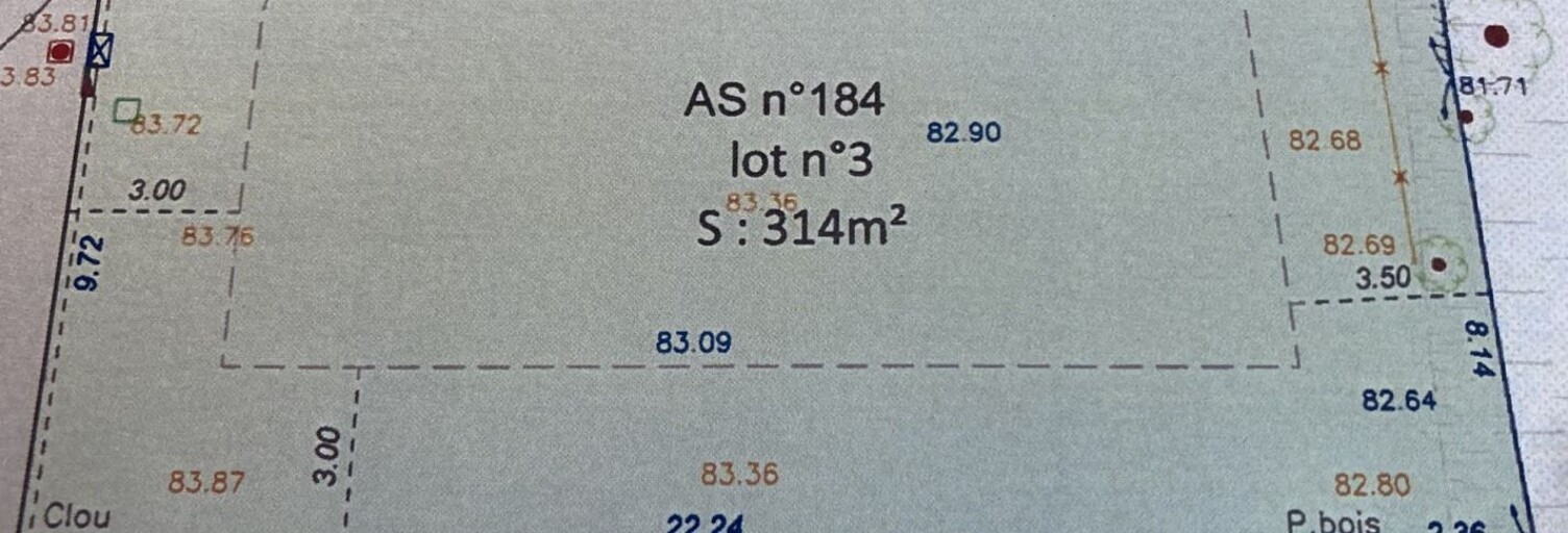 Terrain  150 m² à vendre à Lézignan-Corbières (11200)