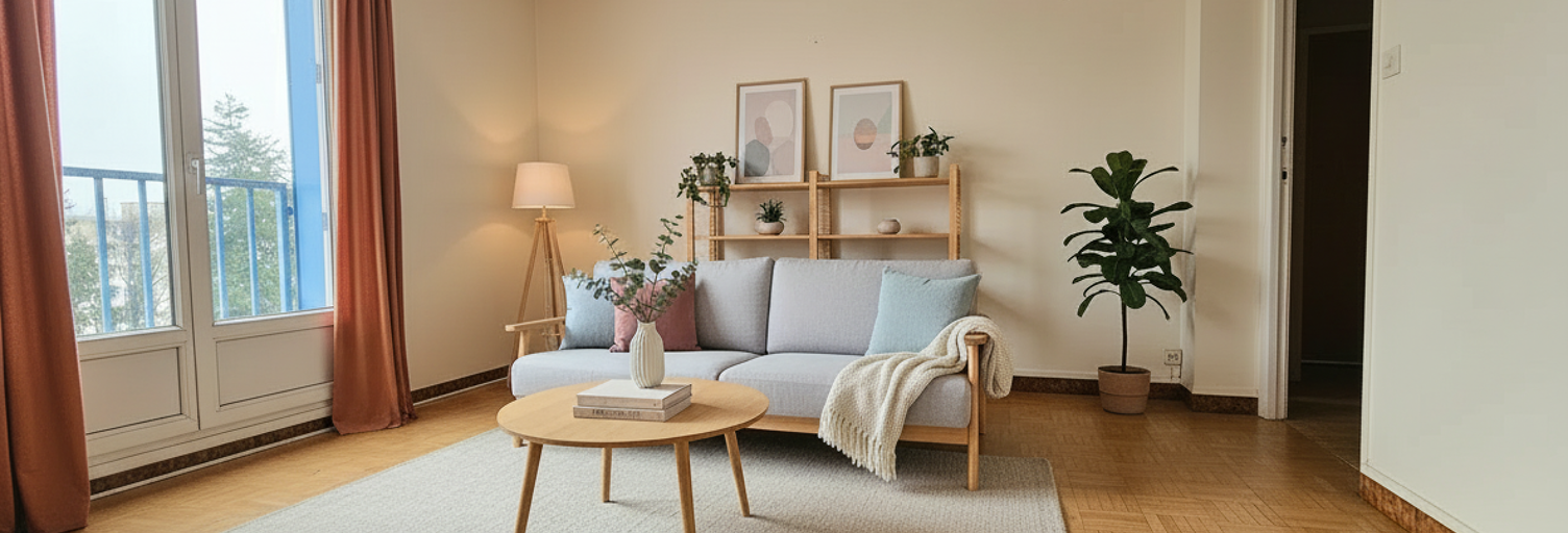 Appartement 3 Pièces 55 m² à vendre à Fontaine (38600)