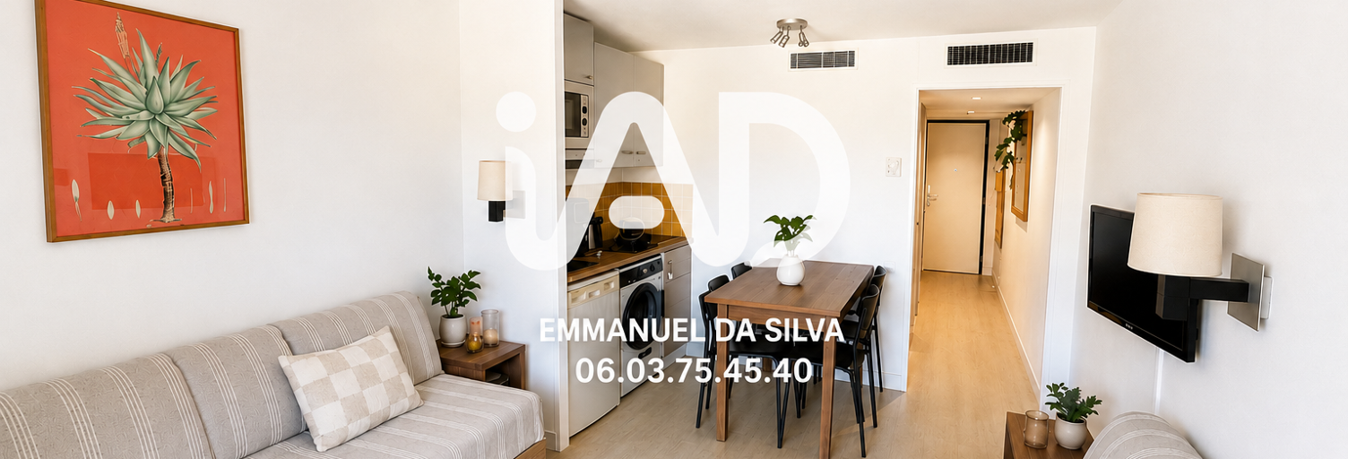 Appartement 2 Pièces 27 m² à vendre à Cannes (06150)