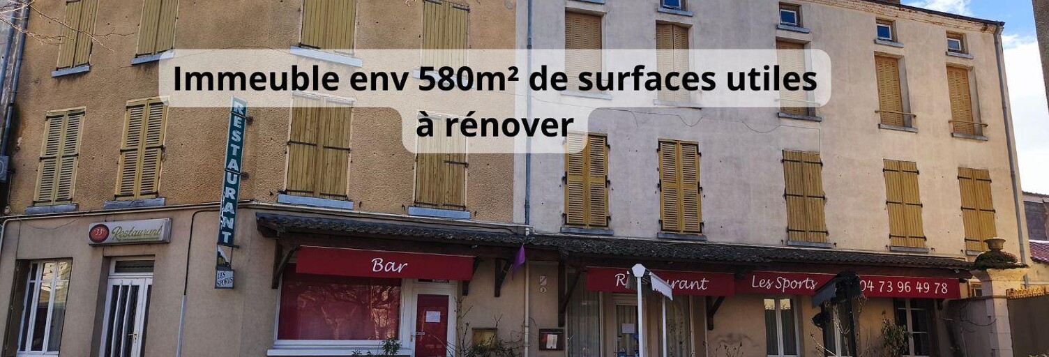Commerce  580 m² à vendre à Saint-Germain-Lembron (63340)