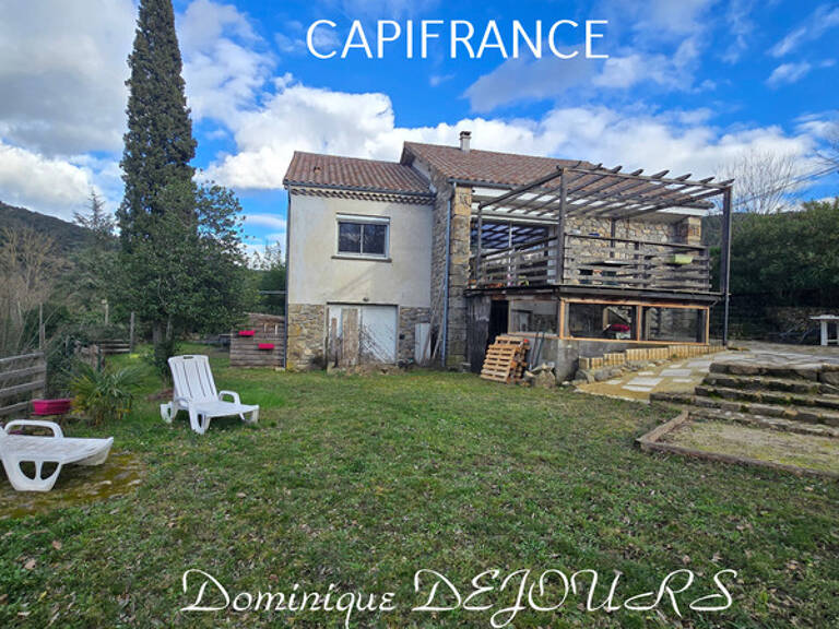 Ardèche, dans la belle Vallée de l’Eyrieux – Saint-Fortunat-sur-Eyrieux – Au bord de la voie douce La Dolce Via - Grande maison, prête à habiter - 800m² de terrain — photo 1
