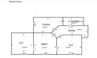 Appartement 3 Pièces 39 m² à louer à Paris 9 (75009)