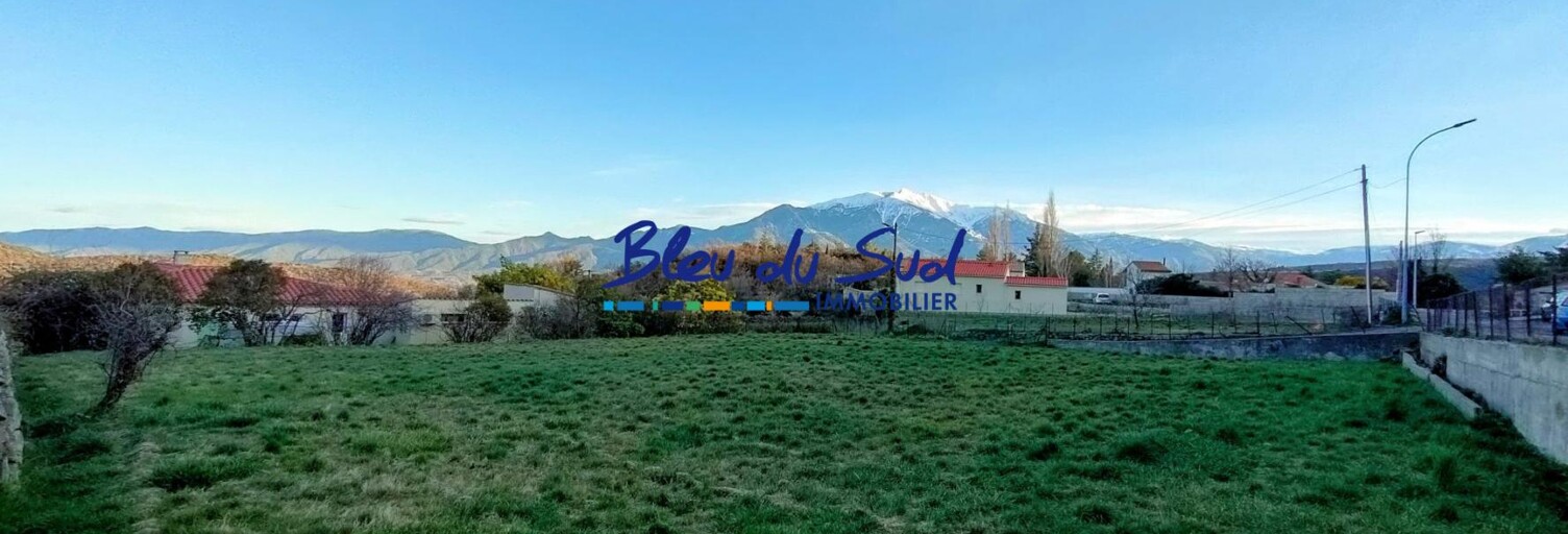 Terrain  1100 m² à vendre à Molitg-les-Bains (66500)