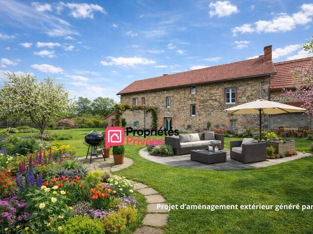 Maison T6 avec dépendances à vendre Saint Priest Des Champs  de 200 m2 — photo du bien