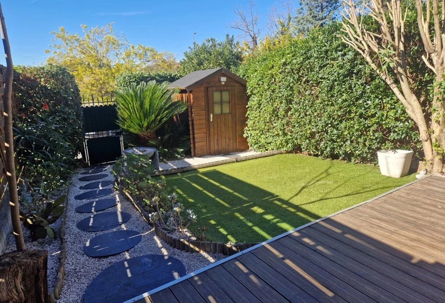 T2 ESPRIT MAISON AVEC JARDIN DE 40 M², PARKING ET CAVE — photo 1