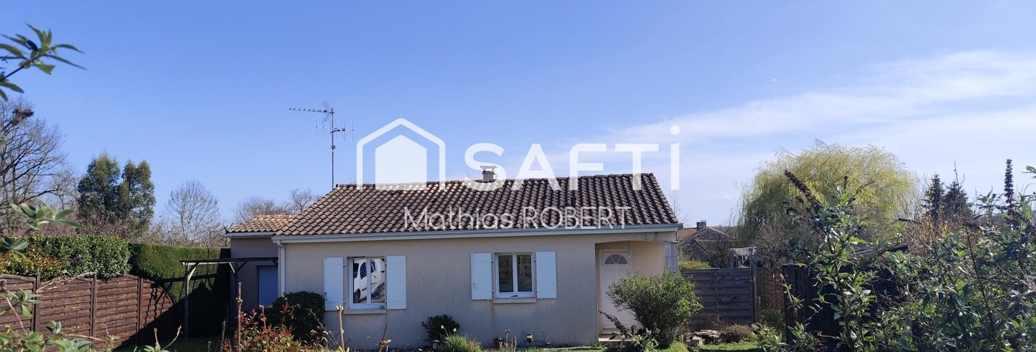 Maison 3 Pièces 80 m² à vendre à Garat (16410)