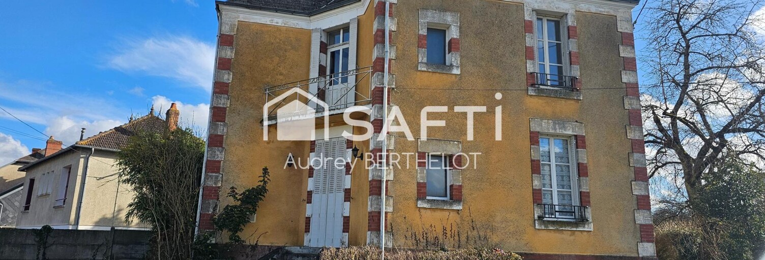 Maison 5 Pièces 120 m² à vendre à Vailly-sur-Sauldre (18260)