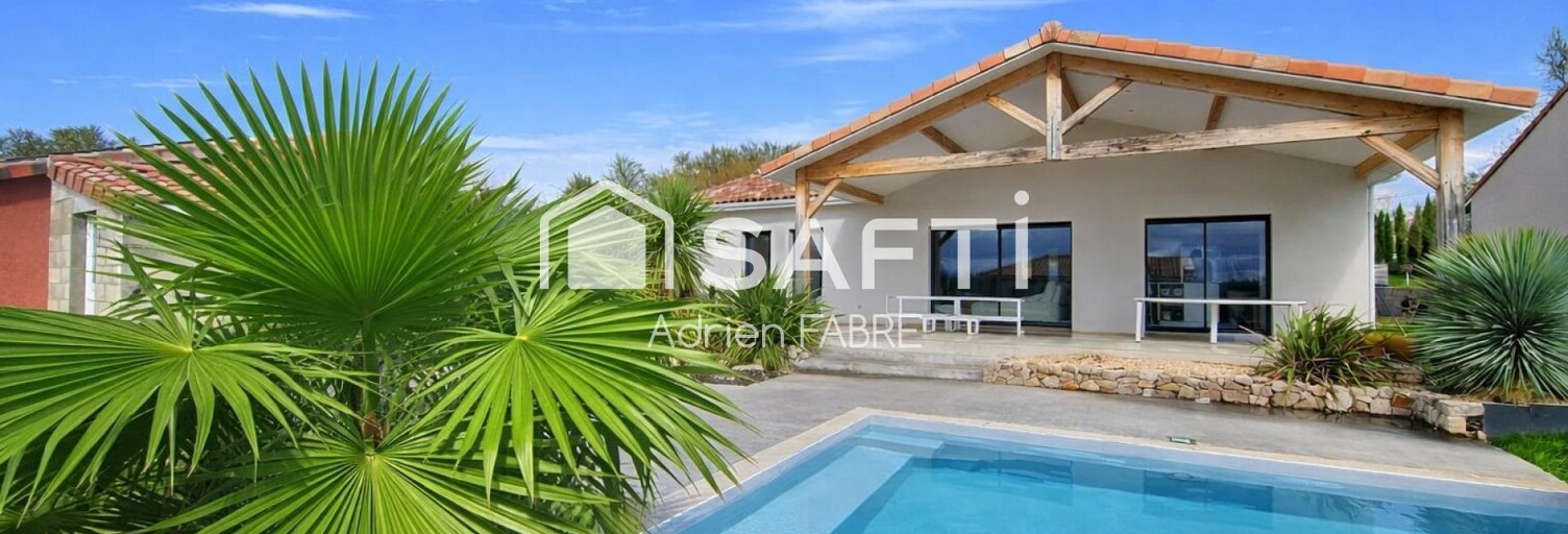 Maison 5 Pièces 113 m² à vendre à Teulat (81500)