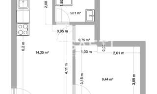 Appartement 2 Pièces 29 m² à vendre à Saint-Gelais (79410)