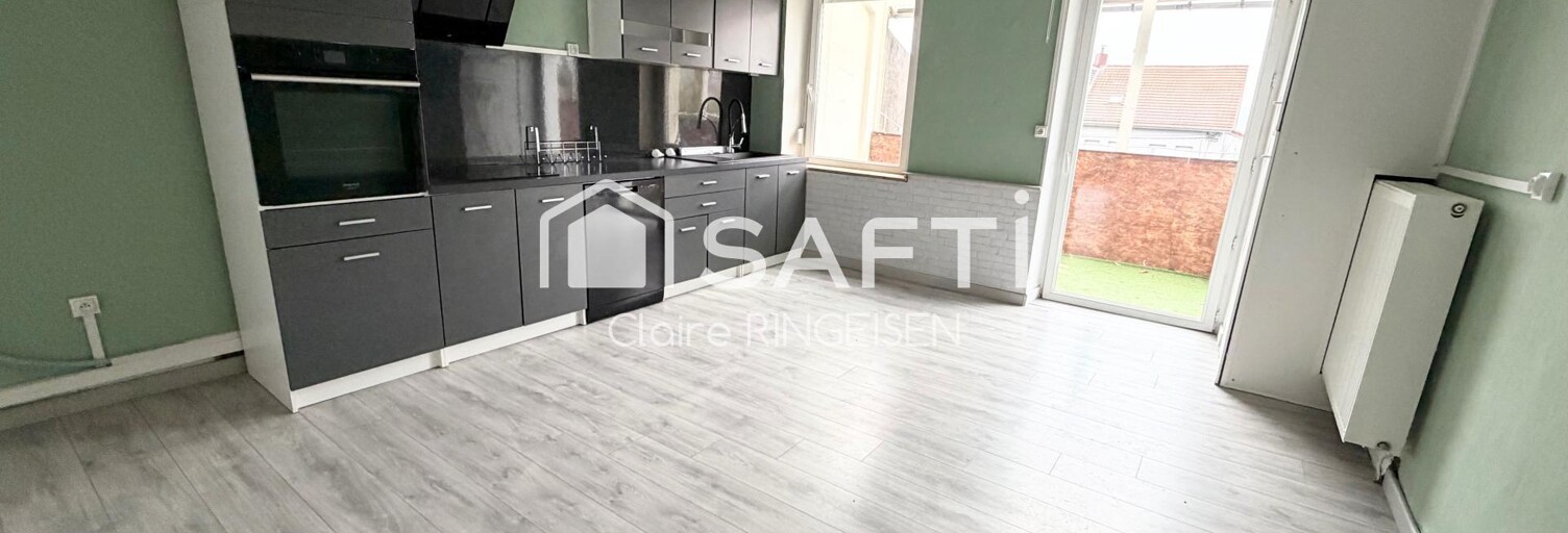 Maison 3 Pièces 110 m² à vendre à Freyming-Merlebach (57800)