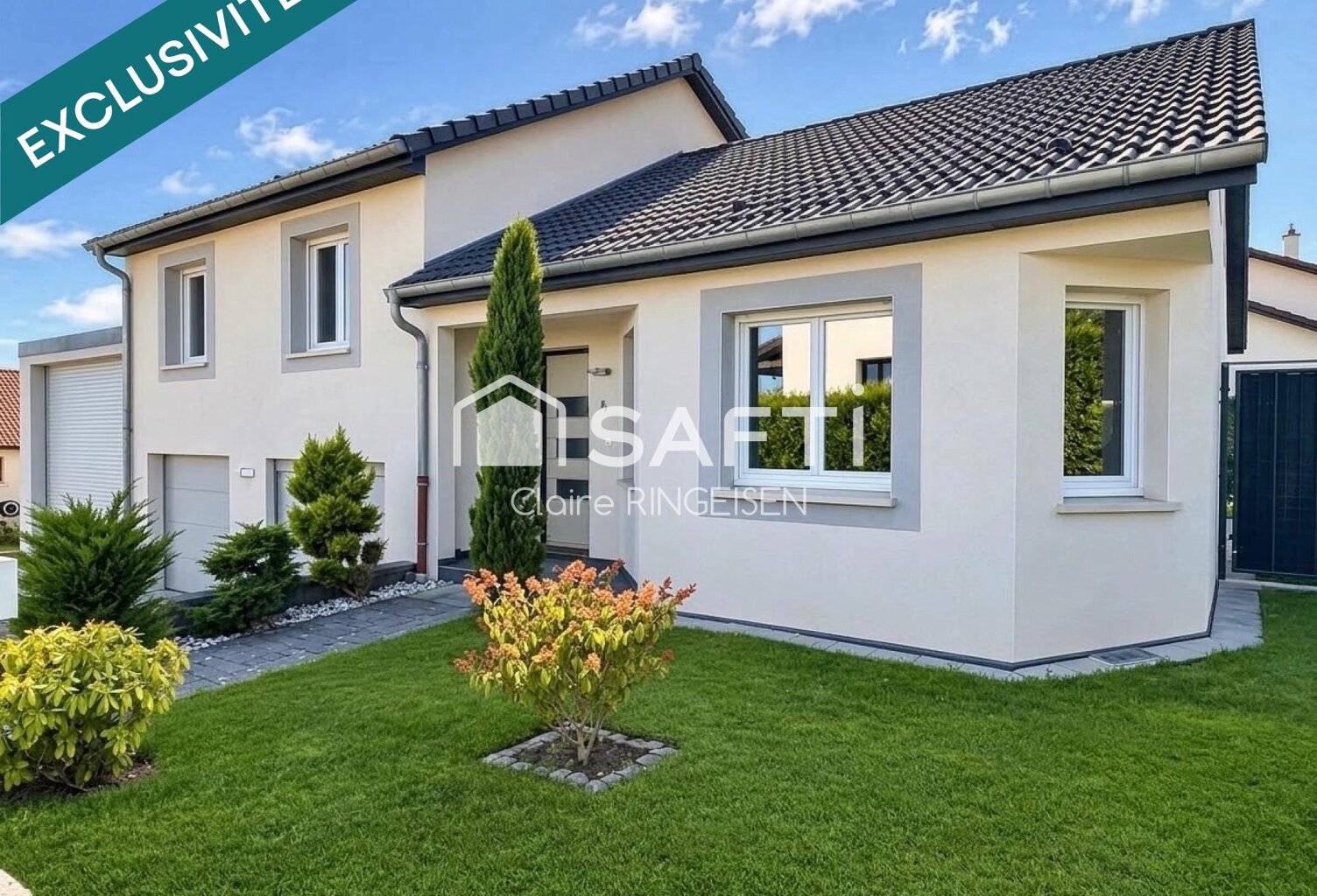 Sublime maison située sur les hauteurs d'Etzling — photo 1