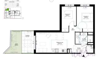 Appartement 3 Pièces 56 m² à vendre à Challes-les-Eaux (73190)