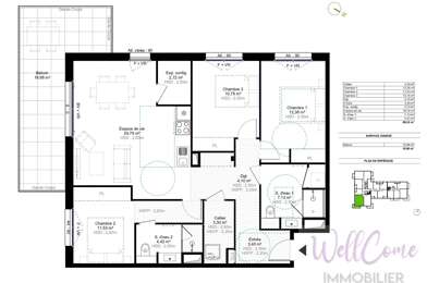 Appartement 4 pièces 409000 €