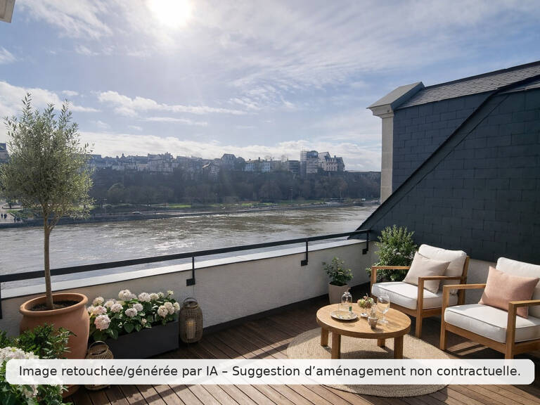 Type 7 dernier étage avec terrasse - Vue Maine et Cathédrale — photo 1