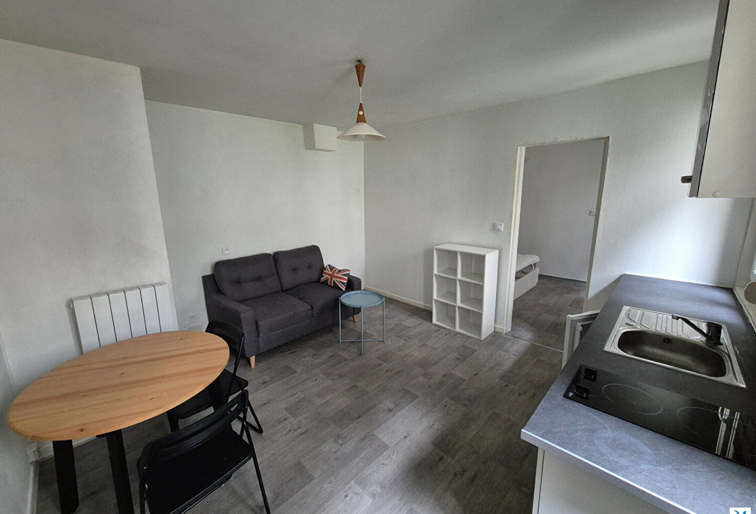 F2 MEUBLE AVEC JARDIN - ROUEN GARE — photo 1