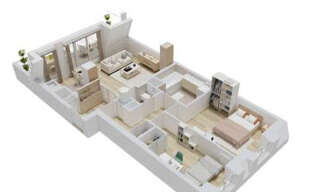 Appartement 3 Pièces 65 m² à vendre à Clamart (92140)