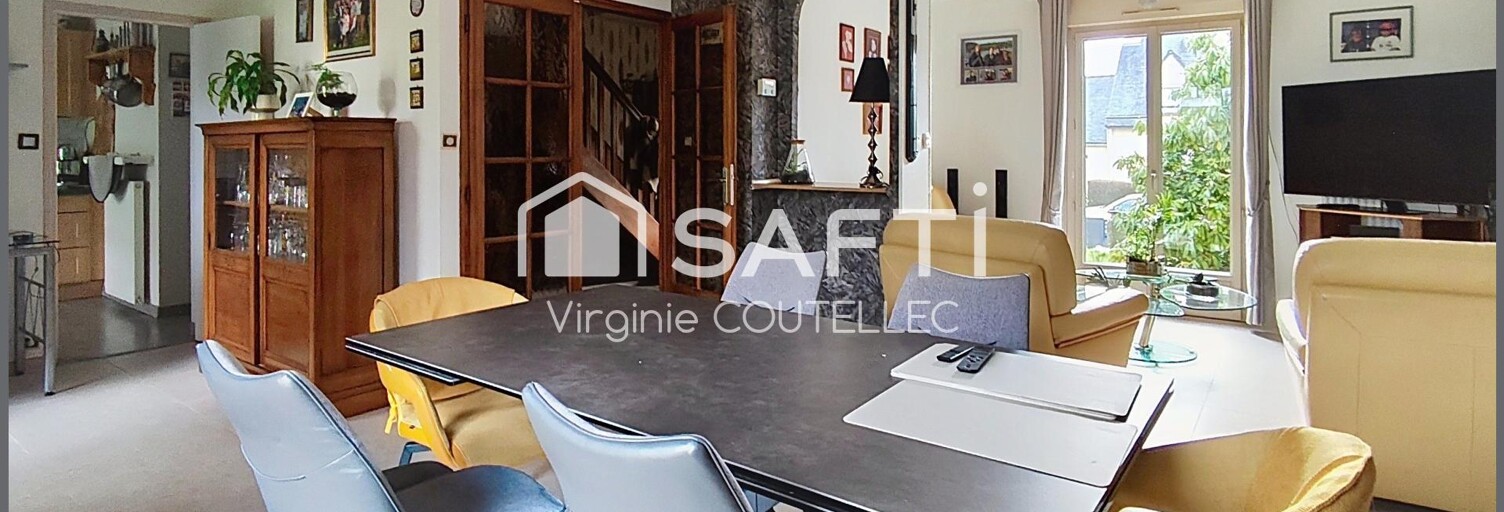 Maison 5 Pièces 102 m² à vendre à Val d'Oust (56460)