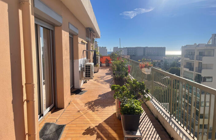 Nice ouest  proche mer  dernier etage 4 p,  ,  terrasse 60 m2 — photo 2
