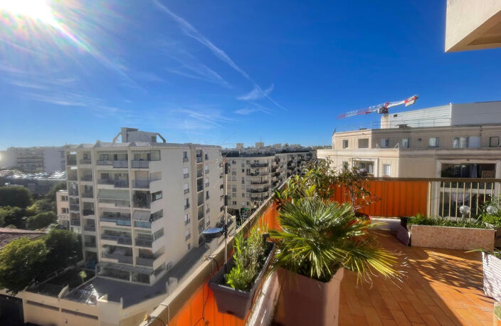 Nice ouest  proche mer  dernier etage 4 p,  ,  terrasse 60 m2 — photo 4