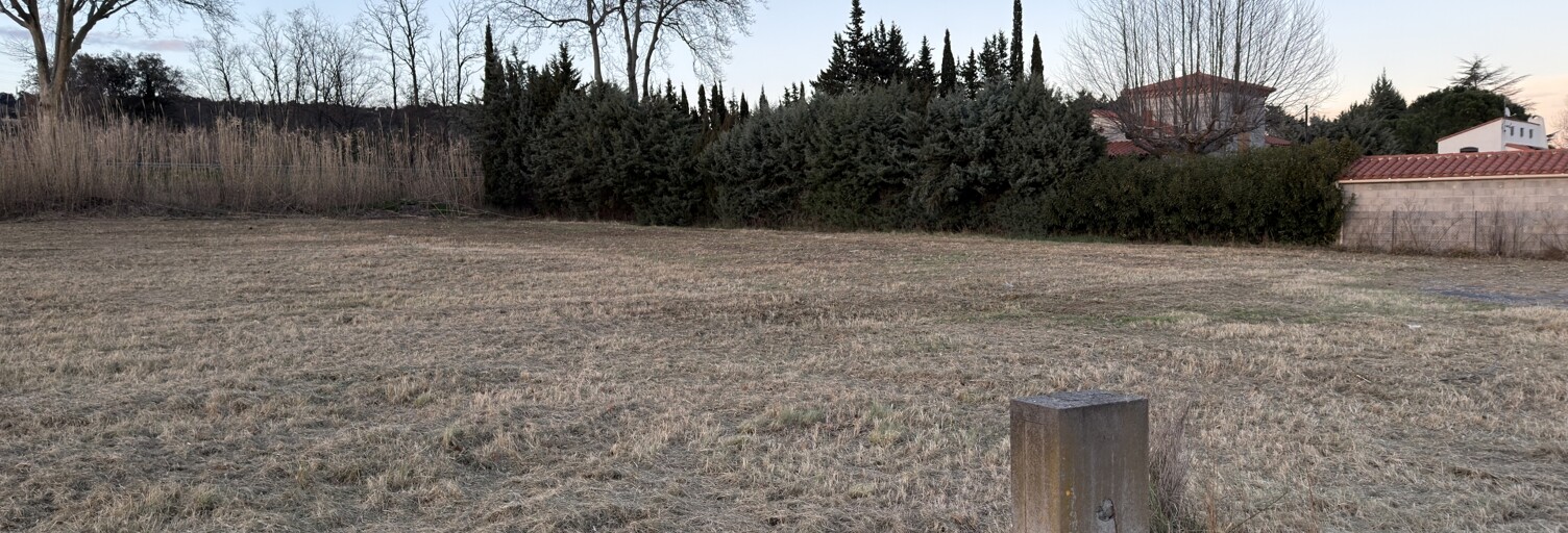 Terrain  1926 m² à vendre à Saint-Jean-Pla-de-Corts (66490)