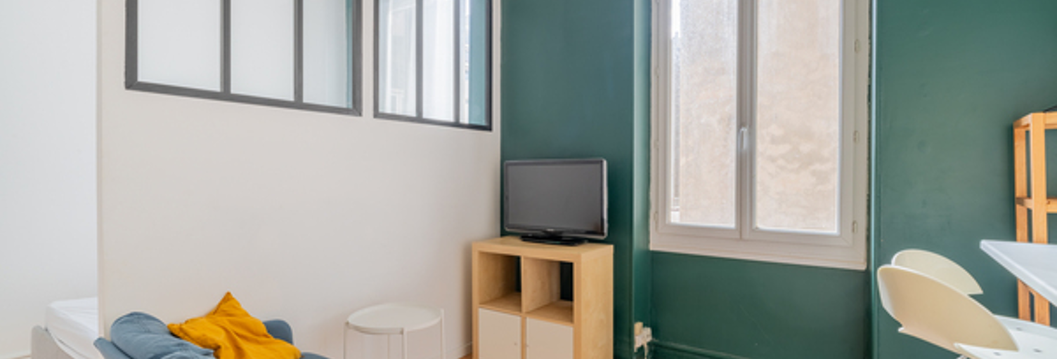 Appartement 1 Pièce 26 m² à louer à Marseille 6 (13006)
