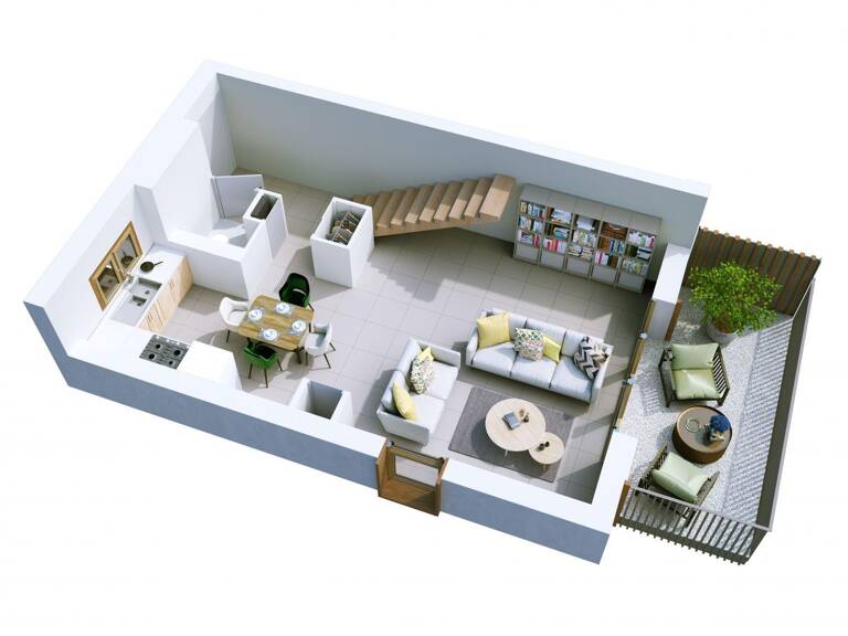 Vente Appartement 4 pièces — photo 1