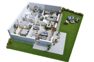 Appartement 3 pièces 336000 €