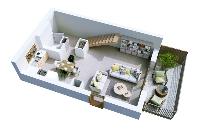 Vente Appartement 3 pièces — photo 3