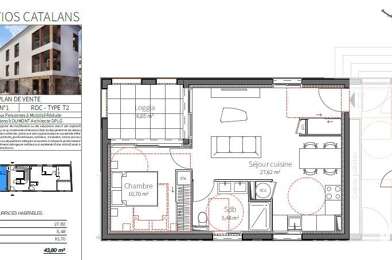 Appartement 2 pièces 215000 €