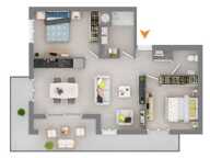 Vente Appartement 3 pièces — photo 3