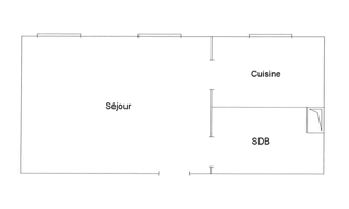Appartement 2 Pièces 22 m² à vendre à Saint-Denis (93200)