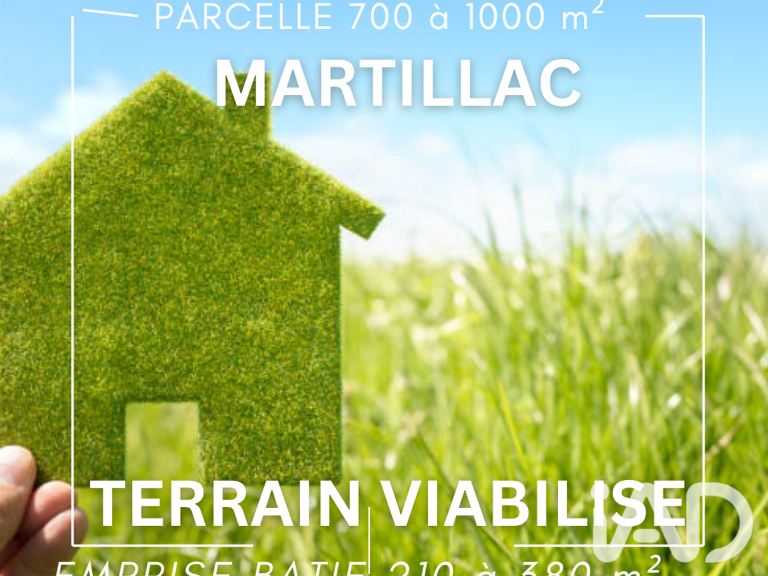 Vente Terrain à bâtir 845 m&sup2; — photo 1
